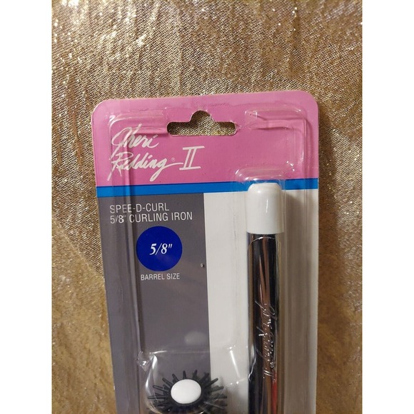 Vintage JHERI REDDING II 5/8" Speed Curl Curling Iron JRK 0745 NEW In Package - Picture 2 of 8